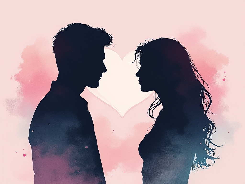Couple reconciling together